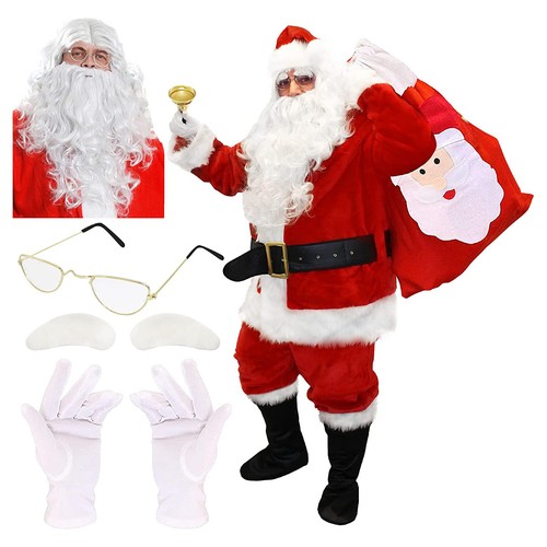 Costume babbo natale - deluxe, 12
