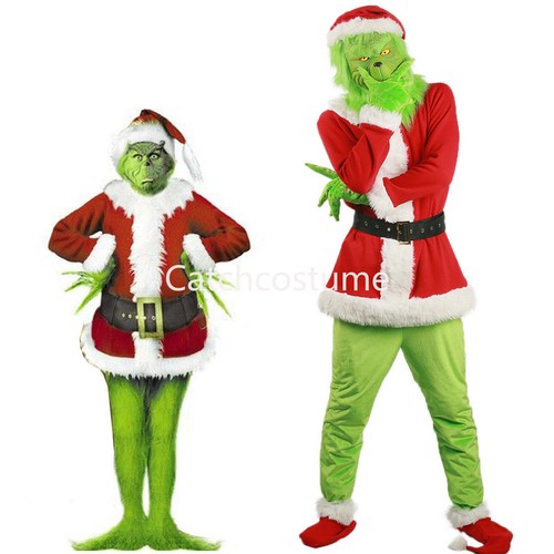 Costume grinch babbo - costume, natale