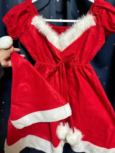 Costume babbo natale donna - da,