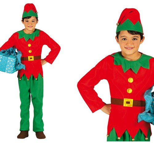 Costume aiutante babbo - costume,