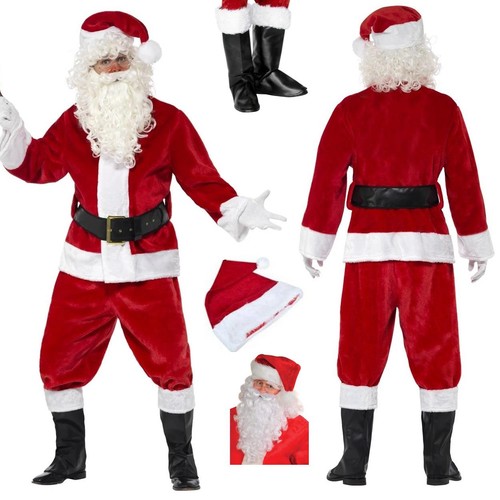Costume vestito babbo natale - vestito,