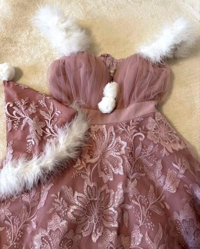 Costume babbo natale rosa - da,