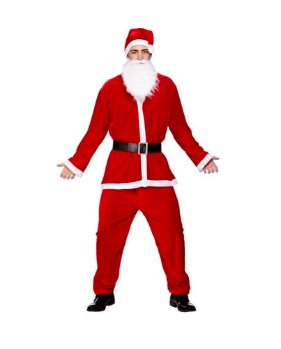 Costume babbo natale uomo - da,